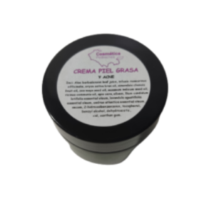 Crema piel grasa y acné