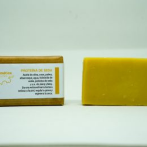 Jabón de proteína de seda