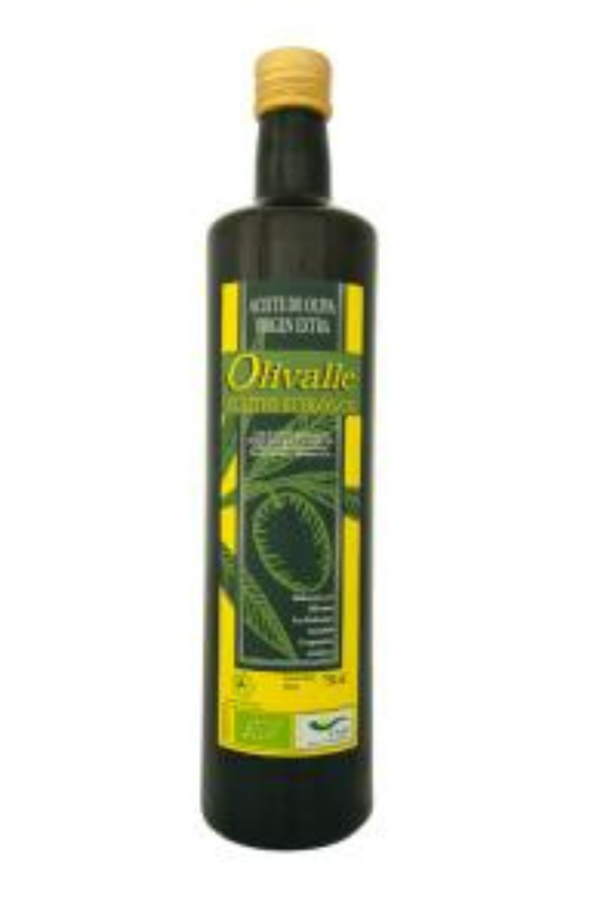 Oliva virgen extra Eco envase vidrio
